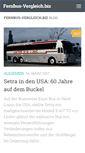 Mobile Screenshot of fernbus-vergleich.biz